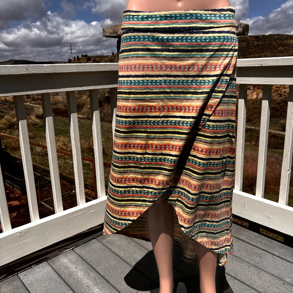 Threads 4 Thought High-Low Wrap Maxi Skirt